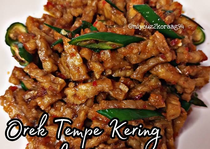 Orek Tempe Kering Pedas Manis