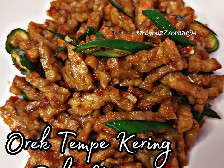 Langkah Mudah untuk Menyiapkan Resep Orek Tempe Kering Pedas Manis yang  Bikin Ketagihan Anti Ribet, Sempurna