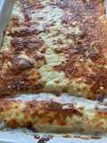 Cannelloni de Carne gratinado com Massa de Panqueca