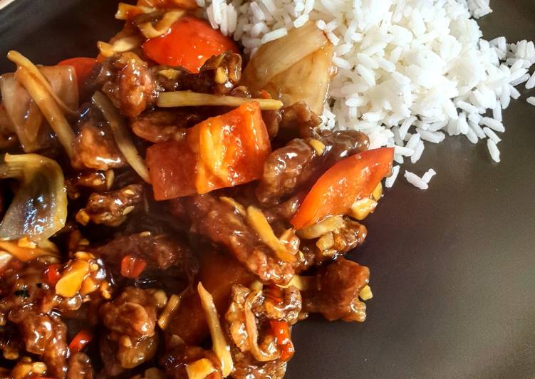 Recipe of Award-winning Bartons Arms Crispy Chilli Beef