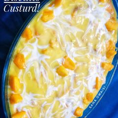 A picture of Marie Biscuits Custard!.