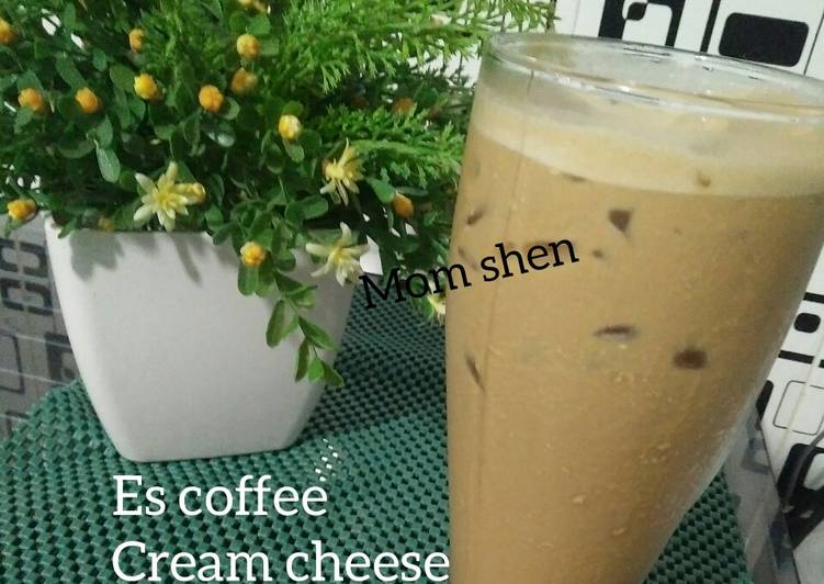 Es coffee cream cheese #ketofriendly