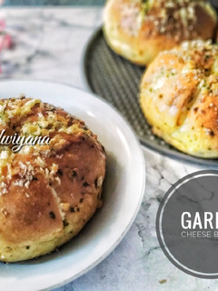 Foto resep Korean Garlic Cheese cream Bread
