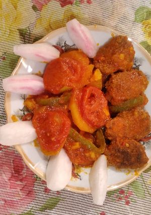 عکسی از دستور کوفته با گوشت چرخ کرده