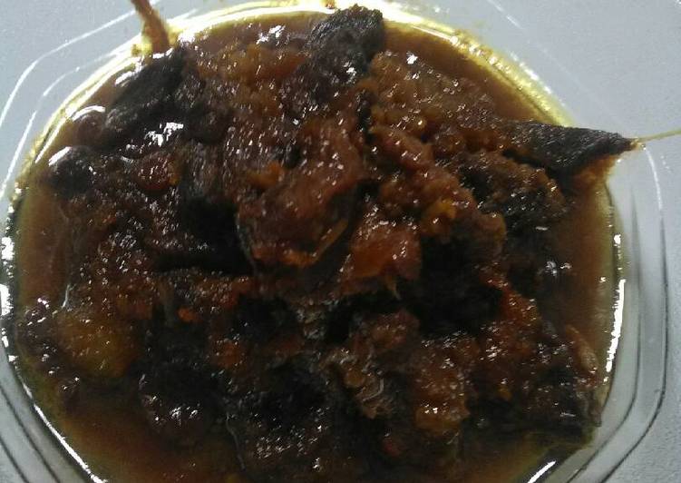 Tumis daging sapi kecap