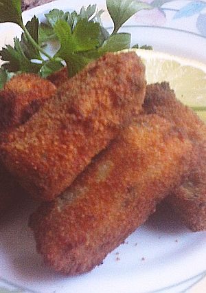 Una foto de Croquetas de bacalao