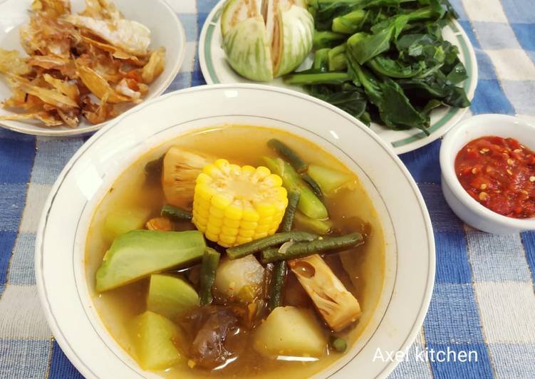 Resep Sayur asem sunda pedes gurih.. ? Anti Gagal