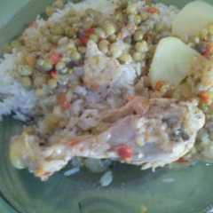 Una foto de Pollo al limón