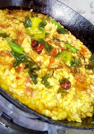 A picture of Mash ki Fry dal.