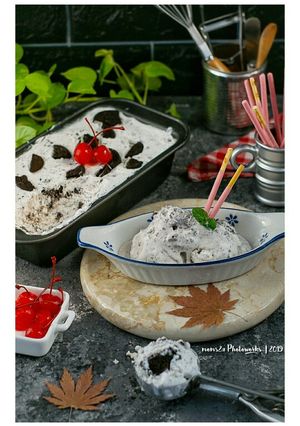 Foto resep Cookies N Cream Ice Cream