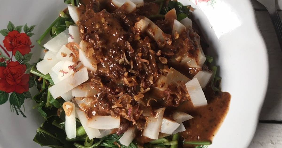 487 resep  pecel  kangkung  enak dan sederhana Cookpad