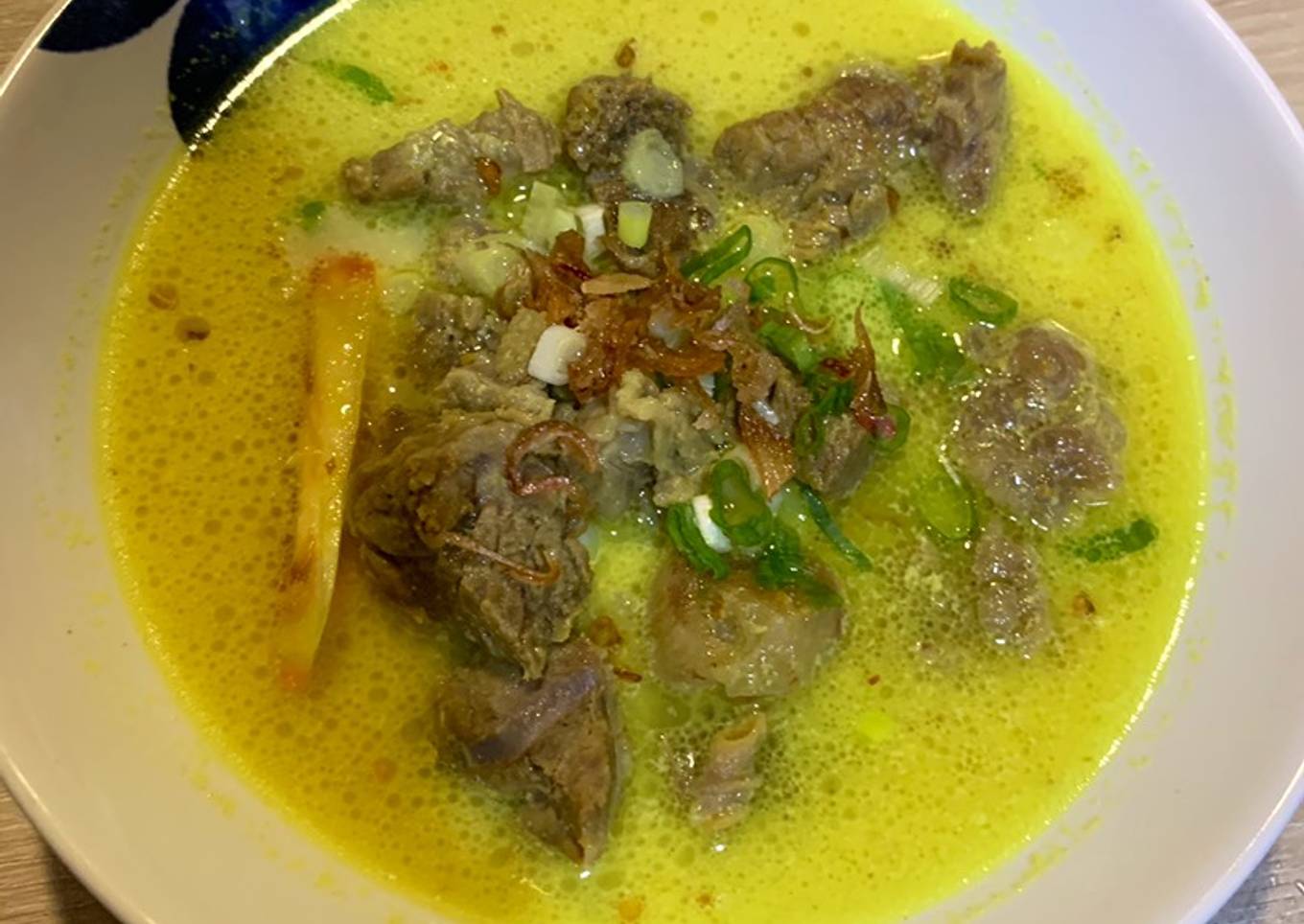 Soto Kuning Daging