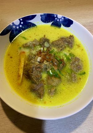 Foto resep Soto Kuning Daging