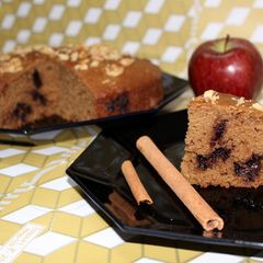 A picture of Apple cinnamon wheat cake.