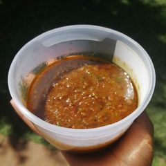 Extra Hot Chilli sauce / schezwan sauce/ Pilipili ya Kukaanga A picture of Extra Hot Chilli sauce / schezwan sauce/ Pilipili ya Kukaanga.