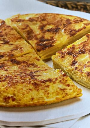 Zdjęcie przepisu Hiszpański omlet ziemniaczany (Książka Thermomix).