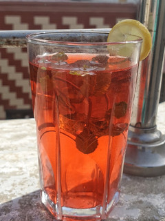A picture of Red Mint Lemonade.
