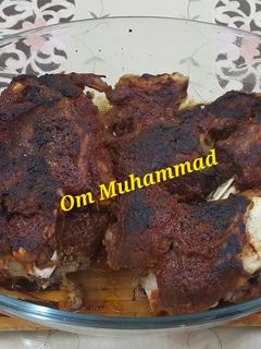 صورة لوصفة لحمة ضاني محمرة في الفرن 🍖