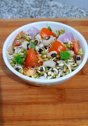 A picture of Sprout Salad.
