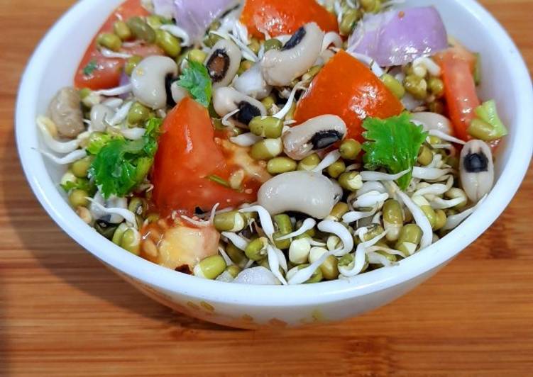 Steps to Cook Delicious Sprout Salad