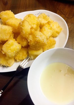 Hình của món Sữa Tươi Chiên.