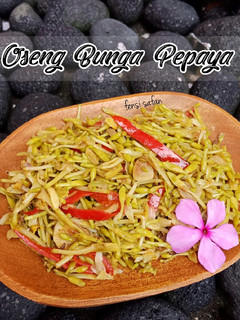 Foto resep Oseng Bunga Pepaya (kembang kates) NO PAHIT