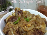 Cajun Meatballs with Blackpepper Sauce