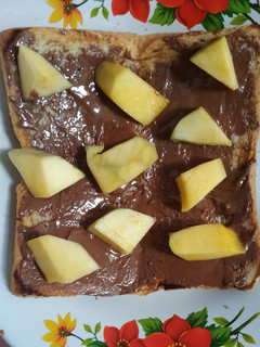 Foto resep Choco-Mango Toast