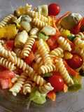 Ensalada de pasta Fusilli