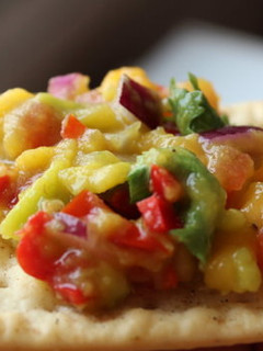 酪梨芒果莎莎醬 Guacamole 的食譜成品照片