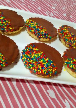 Una foto de 15/6📅🍩🥮Tartaletas de dulce de leche🥮🍩
