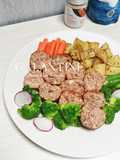 Galantine daging sapi dan ayam
