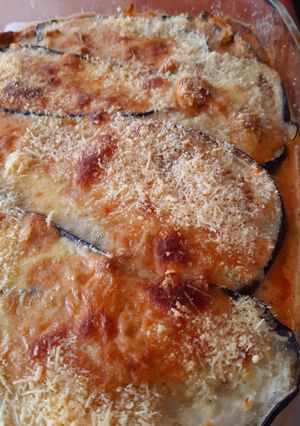 Una foto de Lasagna de Berenjenas