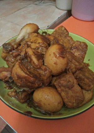Foto resep Bacem tahu tempe telur ayam