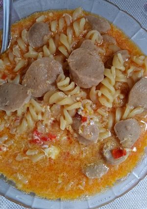 Foto resep Seblak Fusilli Bakso Kuah