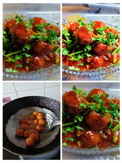 रेस्टोरेंट स्टाइल वेज ड्राई मंचूरियन (restaurant style veg dry m रेसिपी मुख्य फोटो