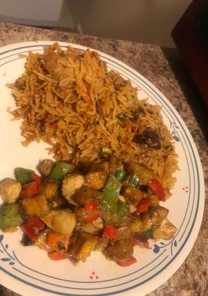 A picture of Oven Baked Rice.