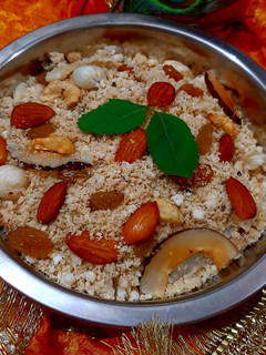 पंजीरी रेसिपी मुख्य फोटो