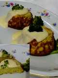 Flan di broccoli con la salsa Mornay