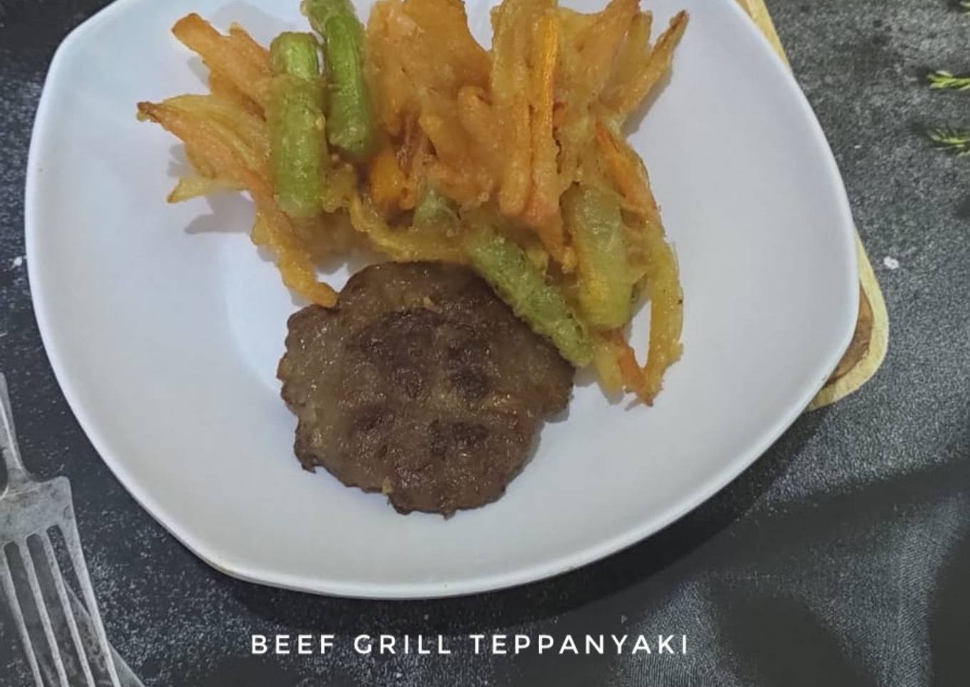 Daging Panggang Teflon ala Teppanyaki