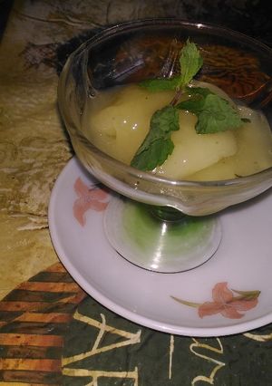 A picture of Mango mastani.