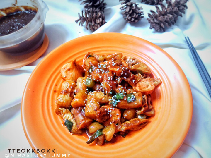 Resep Tteokbokki with homemade gochujang, Sempurna