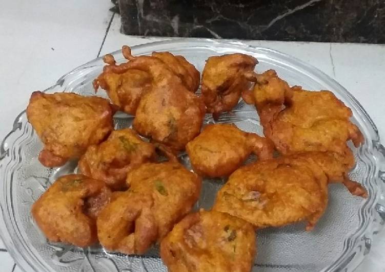 Ratalu(purple yam) ke pakode