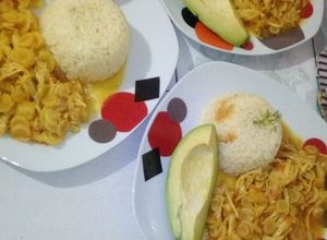 Una foto de Ollucos con pechuga