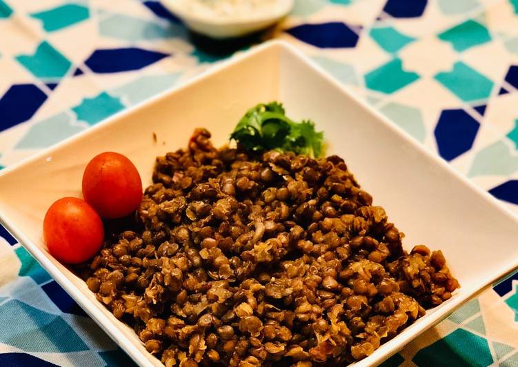 Cumin lentils