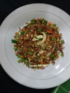 Foto resep Nasi goreng beras merah