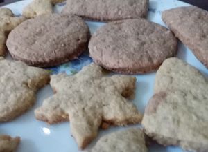 Una foto de Galletas de avena y cacao                           