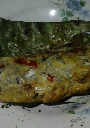 Foto resep Pepes teri basah/Lureh