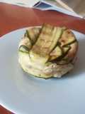 Timballo zucchine e salmone