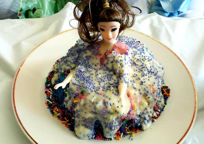 Princess Doll Cake Recipe by A - CookEatShare